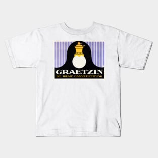 GRAETZIN The IDEAL GAS LAMP Lighting 1910 Vintage German Advertisement Art Kids T-Shirt